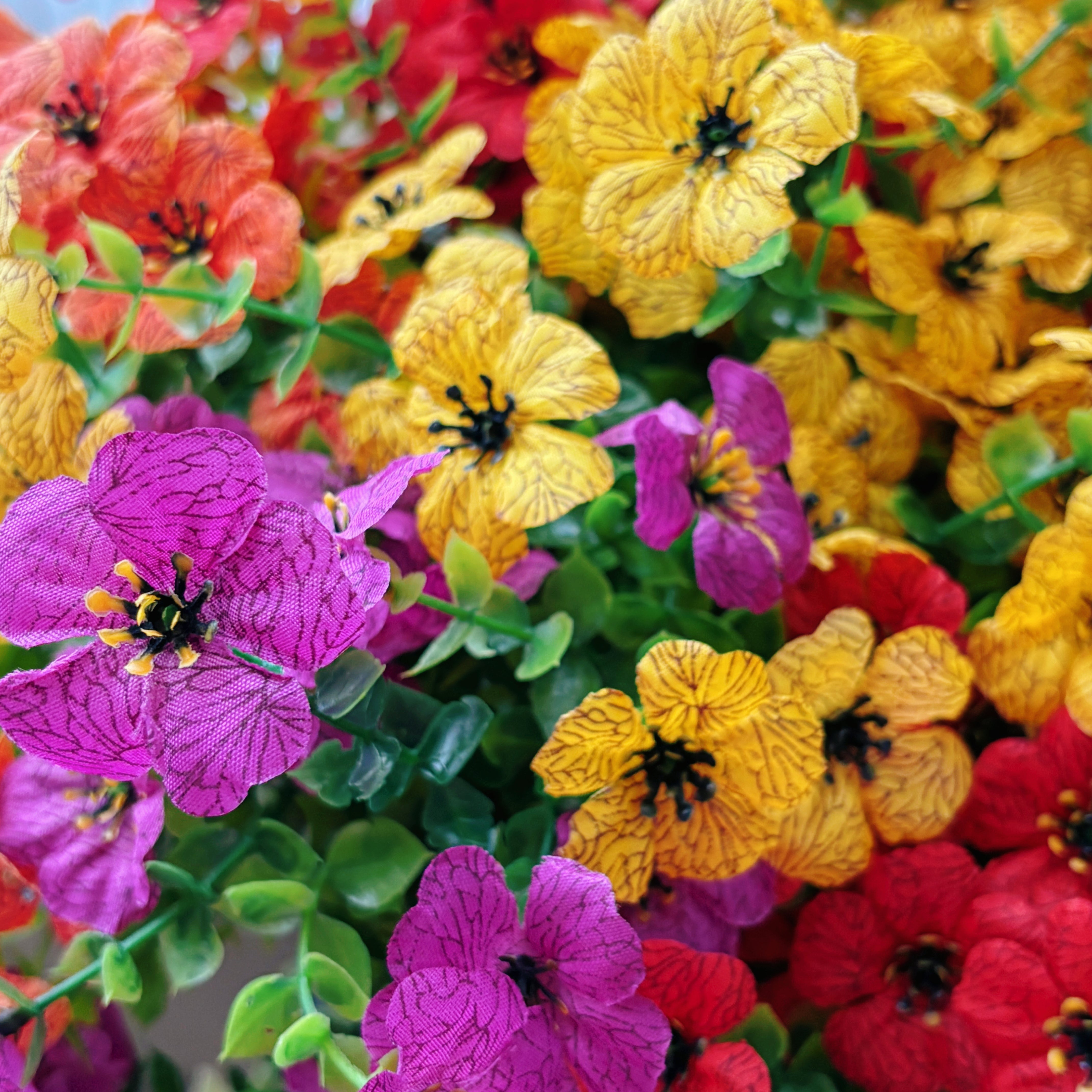 16 Bundles Artificial morning Glories