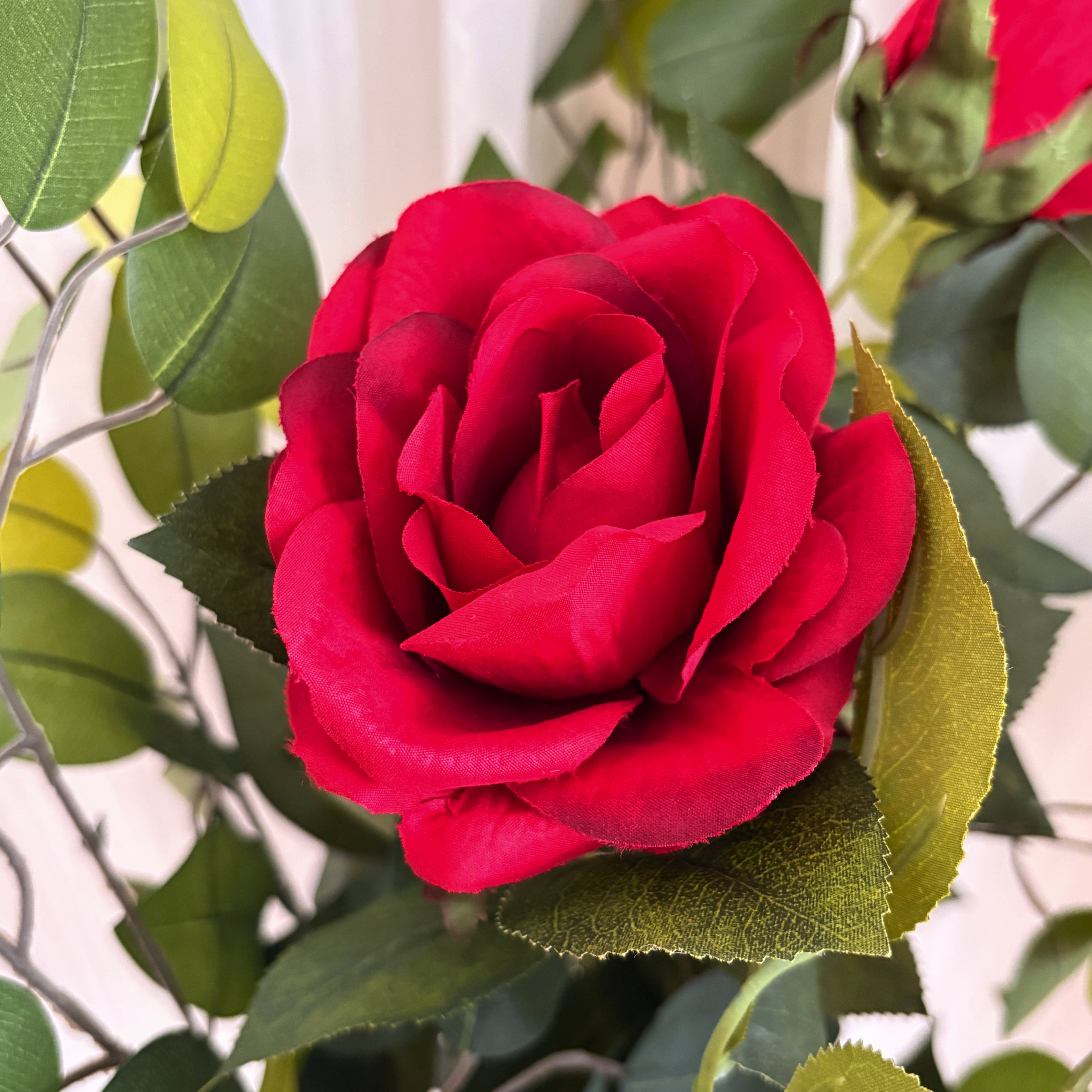 Artificial Red Rose Arrangement – 41"
