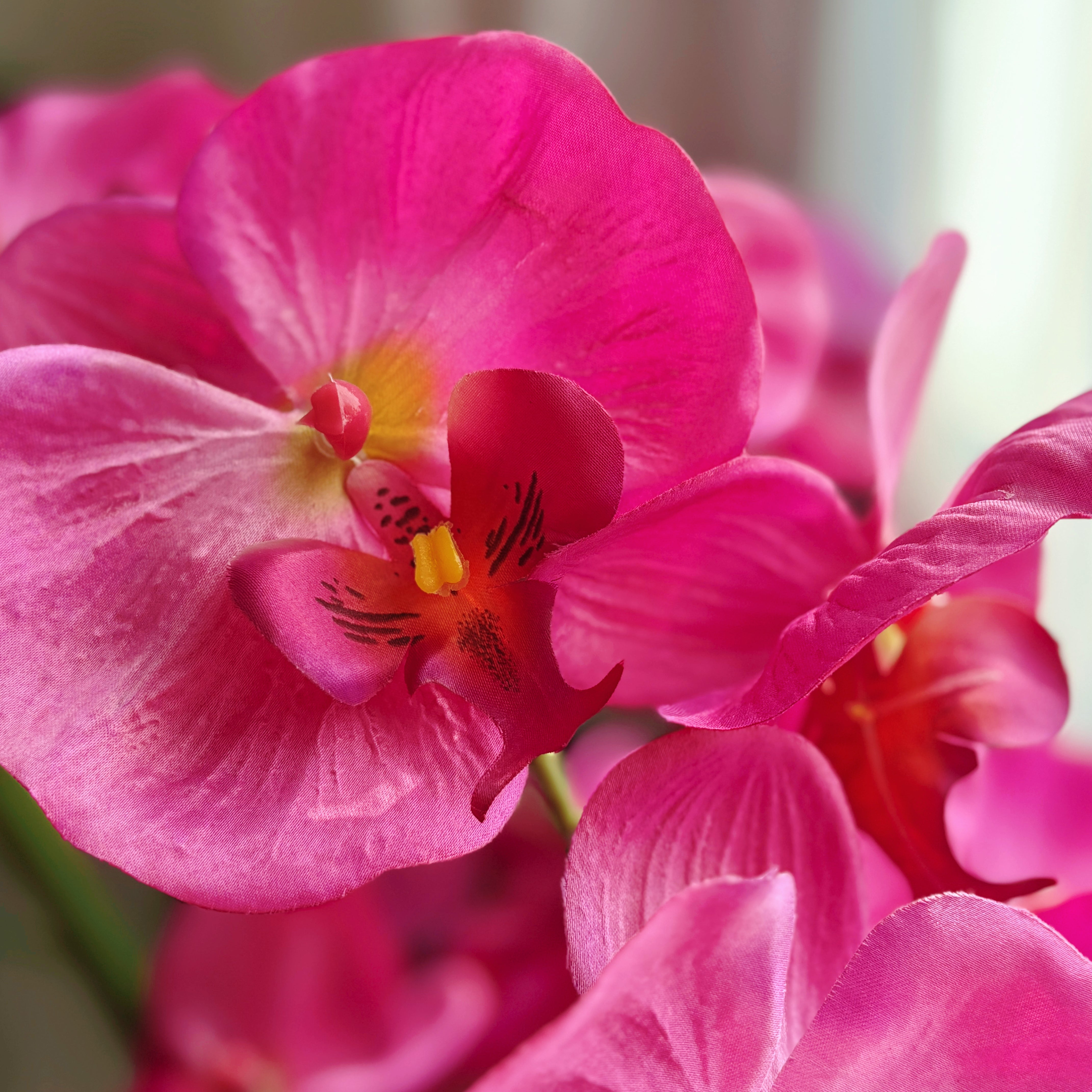 Artificial Pink Orchid Plant – 49"