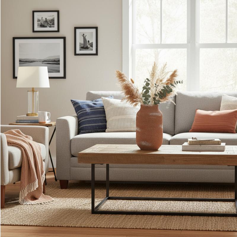 Terracotta Ceramic Vase – 9.5"