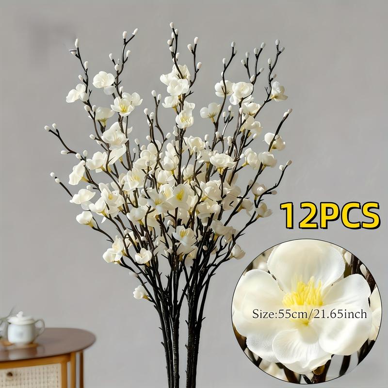 White Plum Blossom Branch