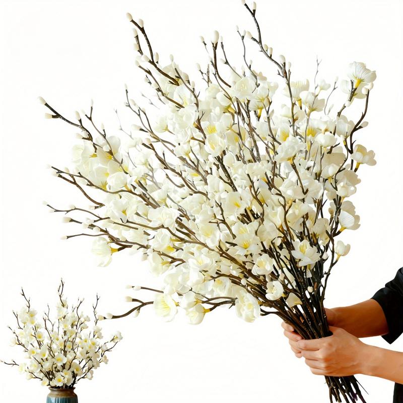 White Plum Blossom Branch