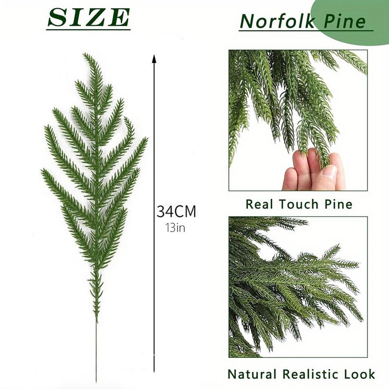 Artificial Norfolk Pine Branches