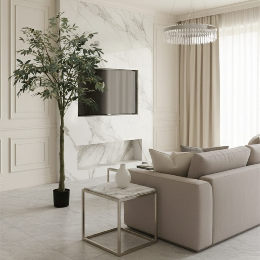 Artificial Olive Tree in Pot – 6 ft