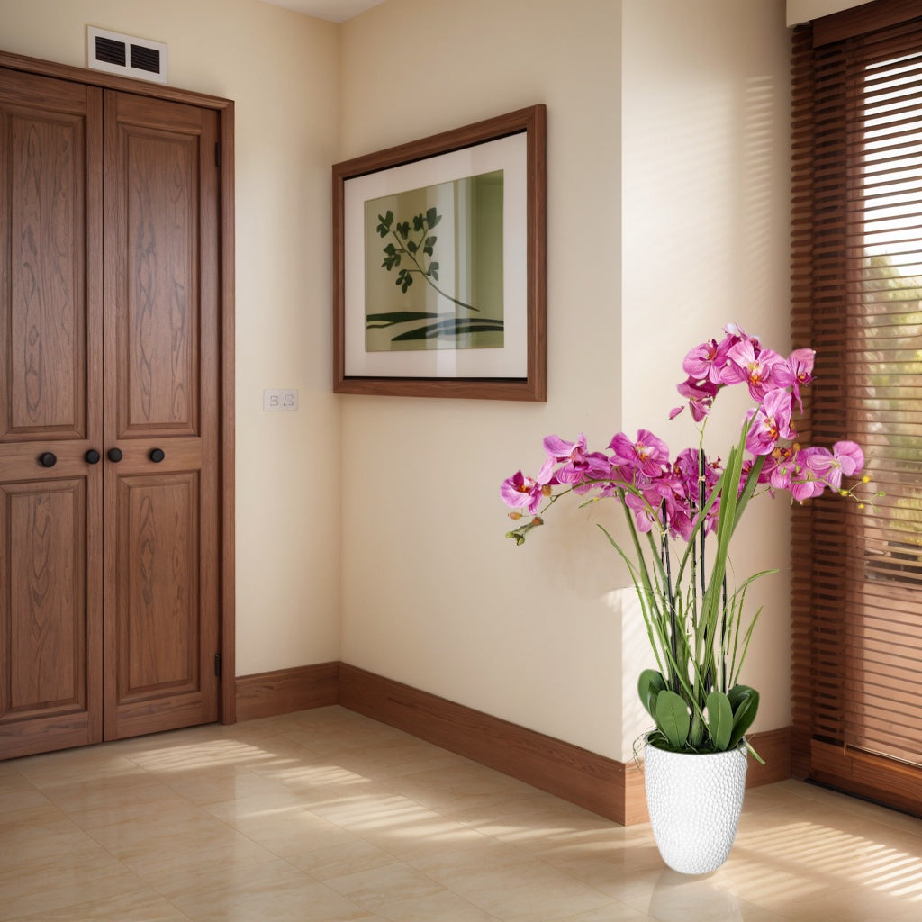 Artificial Pink Orchid Plant – 49"