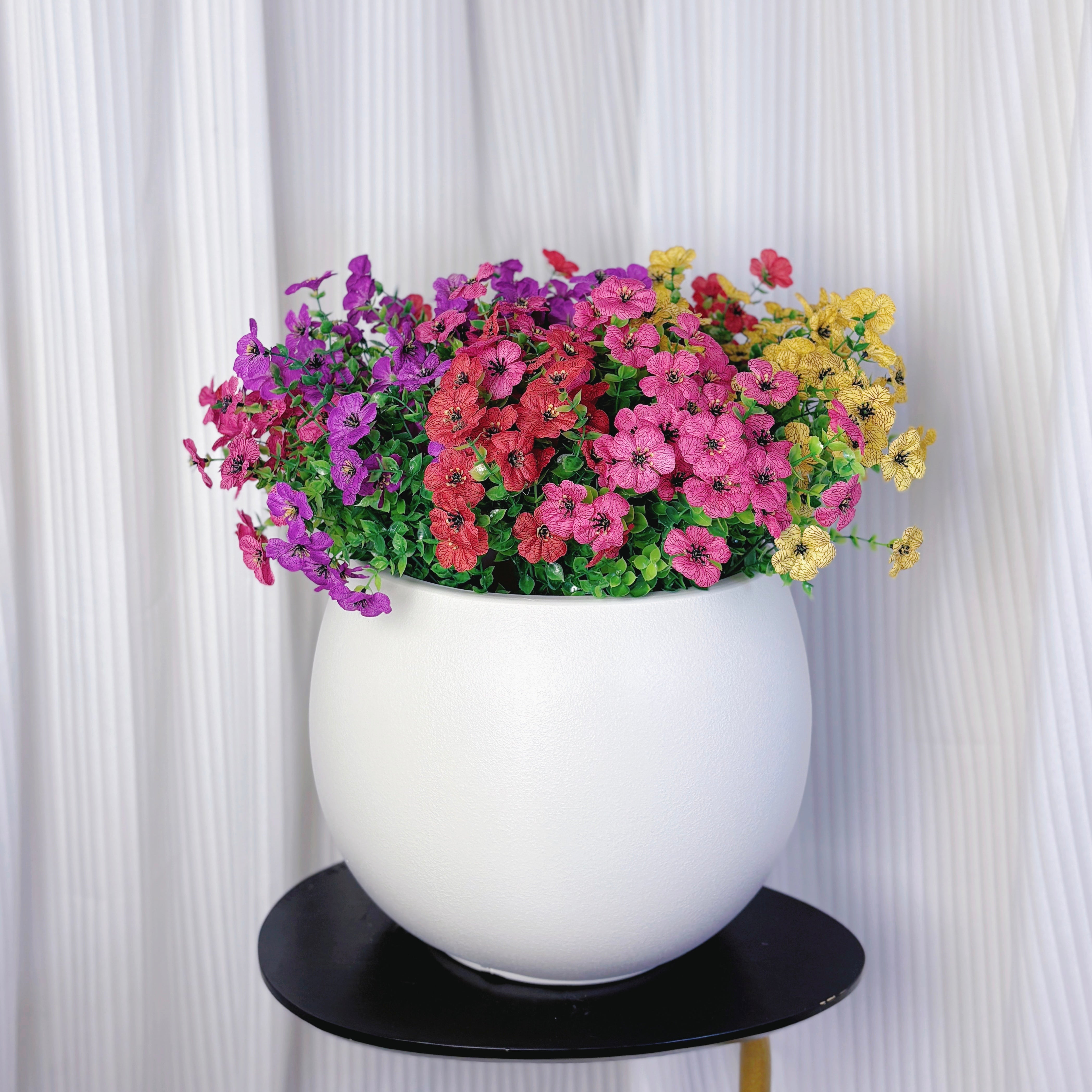 Artificial Daisy & Eucalyptus Flower Bundles