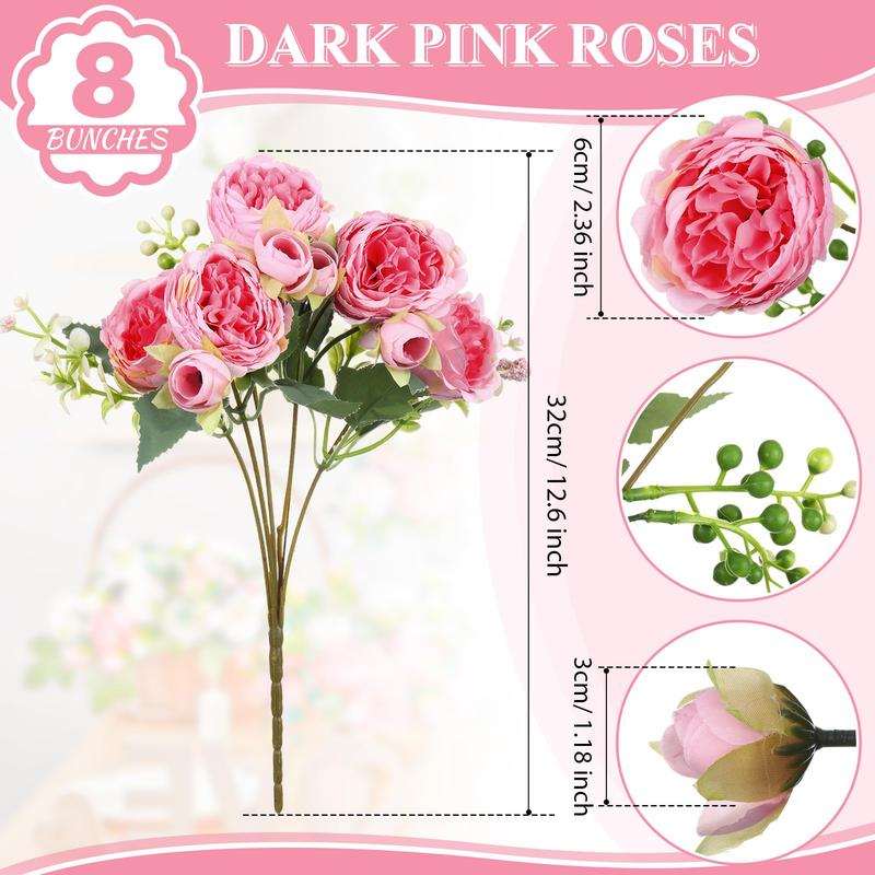 Artificial Peony Bouquet