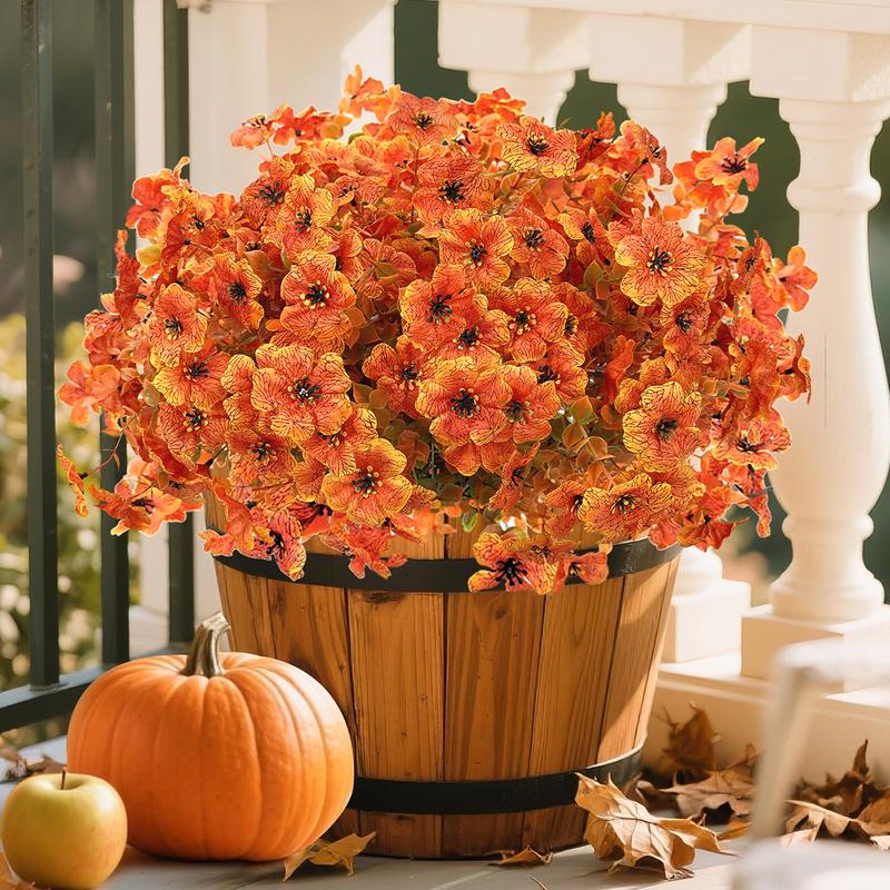 8 bunches artificial flowers, plastic simulation daisies