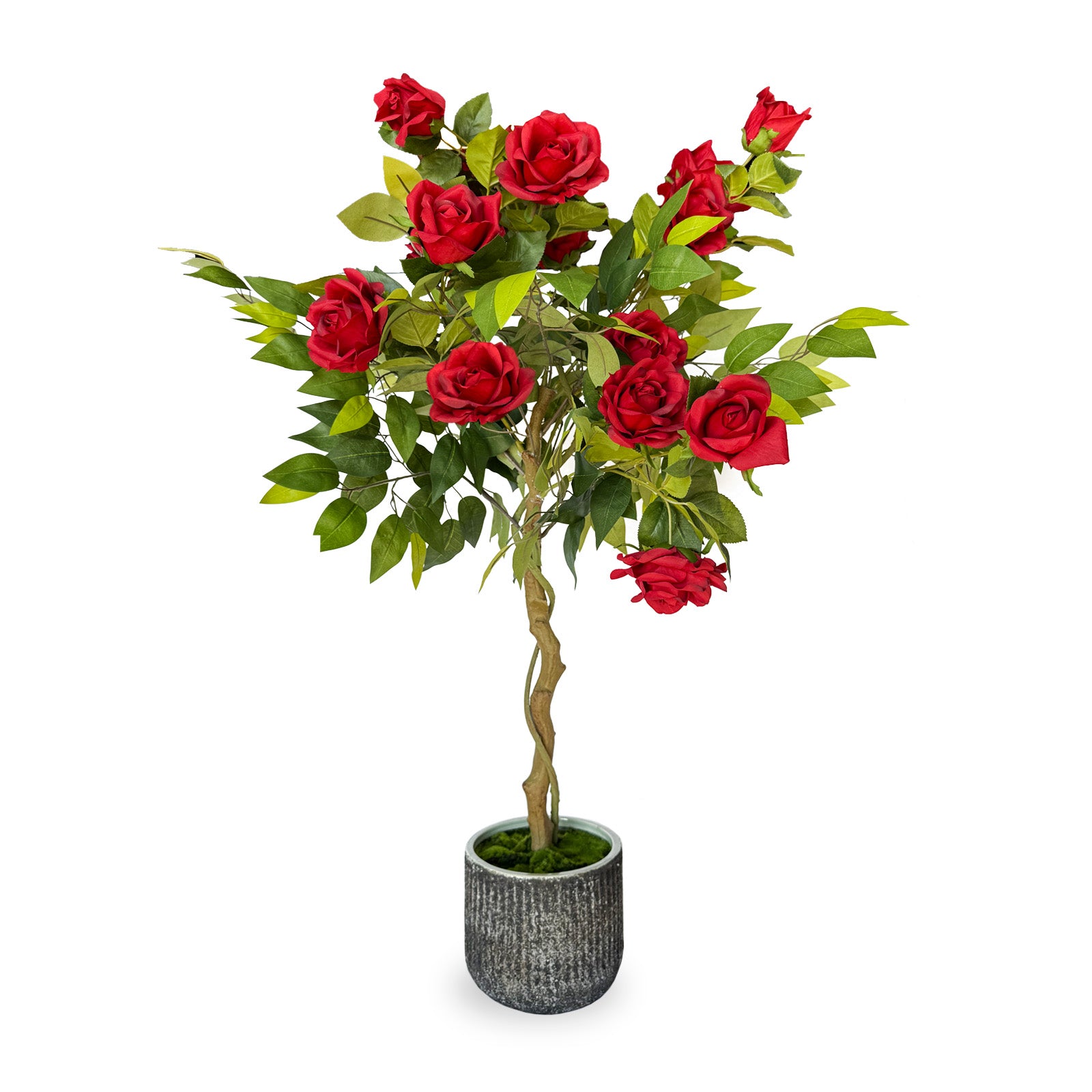 Artificial Red Rose Arrangement – 41"