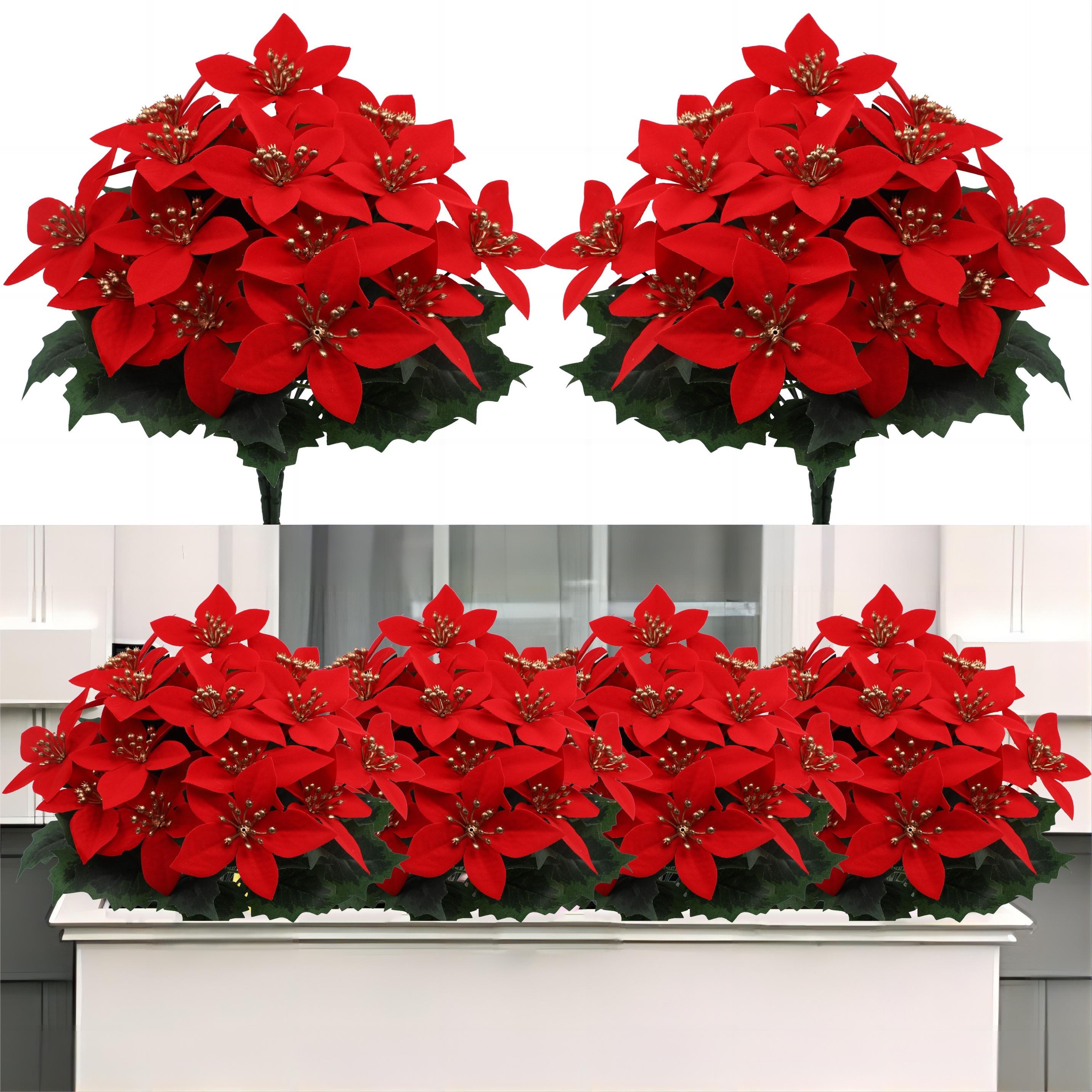 Red Poinsettia Bouquet